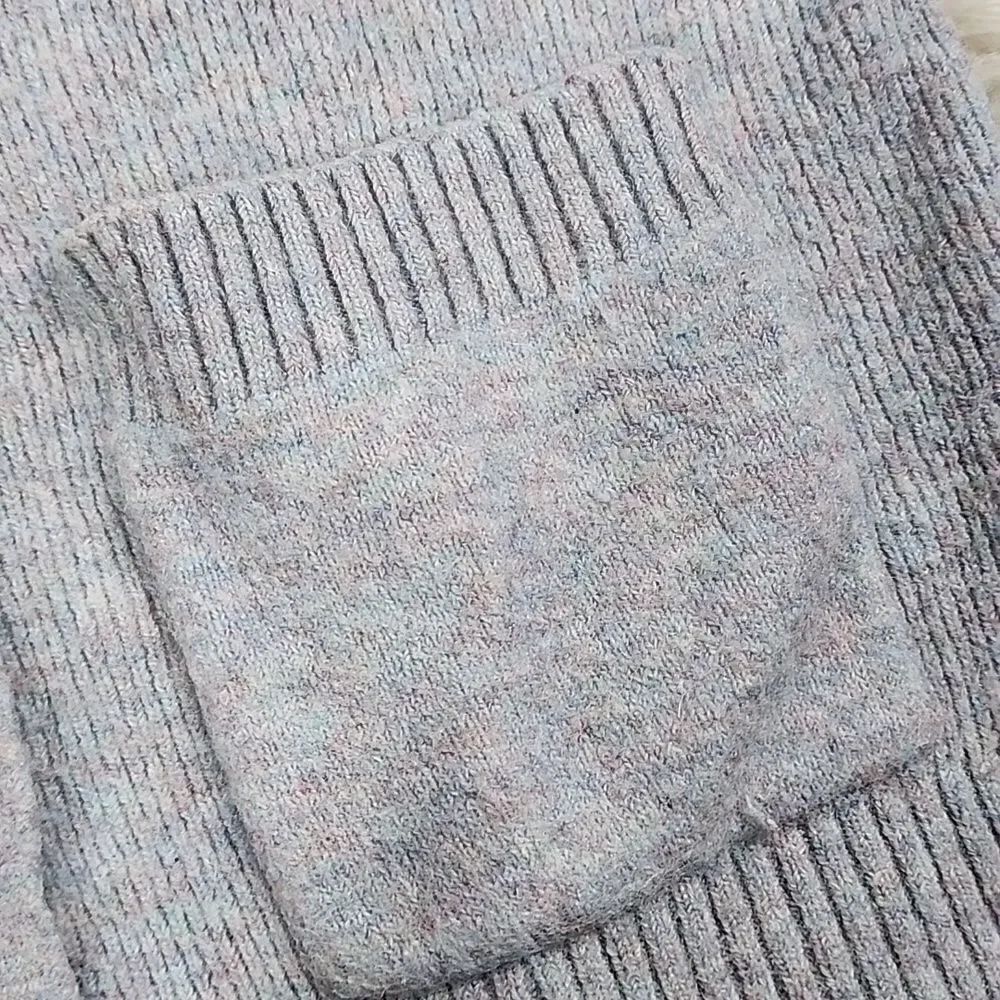 Alpaca, spandex blend Cardigan  Sweater Minimalist Eclectic Grandpa
